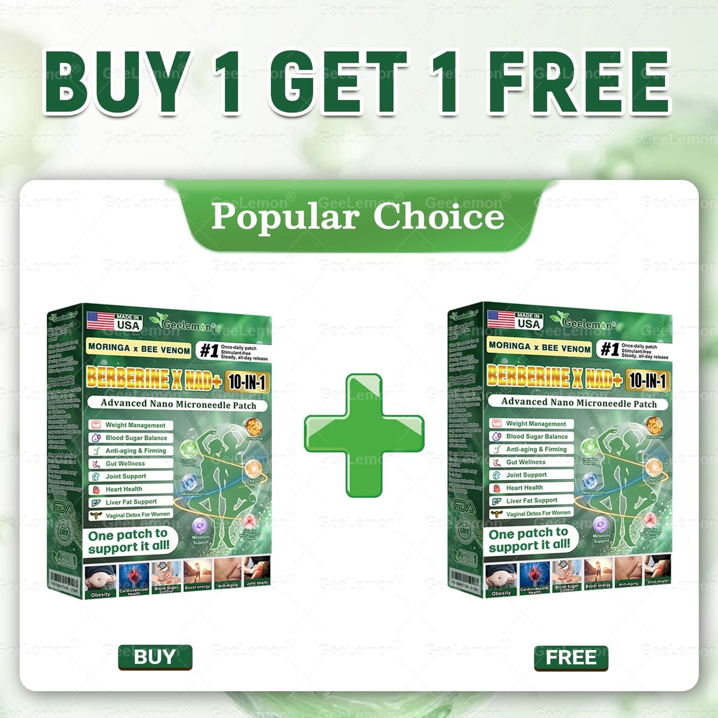 𝐎𝐟𝐟𝐢𝐜𝐢𝐚𝐥 𝐒𝐭𝐨𝐫𝐞 🇺🇸  | 🧑‍⚕️🩺 𝐆𝐞𝐞𝐋𝐞𝐦𝐨𝐧® Moringa · Berberine × NAD+ 𝟏𝟎-𝐢𝐧-𝟏 𝐀𝐝𝐯𝐚𝐧𝐜𝐞𝐝 𝐍𝐚𝐧𝐨 𝐌𝐢𝐜𝐫𝐨𝐧𝐞𝐞𝐝𝐥𝐞 𝐏𝐚𝐭𝐜𝐡 — 𝐎𝐧𝐜𝐞 𝐃𝐚𝐢𝐥𝐲, 𝐕𝐢𝐬𝐢𝐛𝐥𝐞 𝐑𝐞𝐬𝐮𝐥𝐭𝐬 𝐢𝐧 𝟕 𝐃𝐚𝐲𝐬